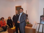 The mayor of Catalköy - with a big smile of happiness